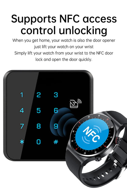 LIGE Bluetooth Smart Watch with ECG PPG Tracking - Smarsty