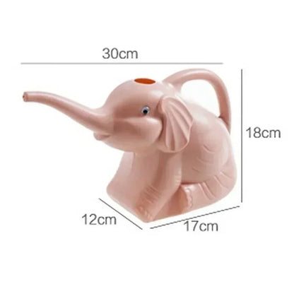 Cute Elephant Shape Watering Can for Kids Gardening - Smarsty