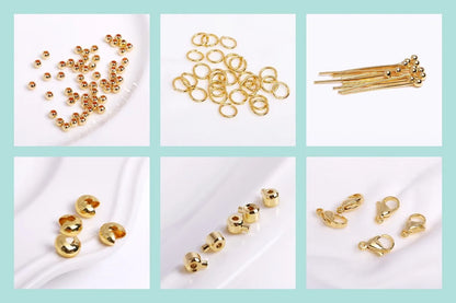 5M 18K Gold Plated Copper Wire For Handmade Jewelry Making - Smarsty