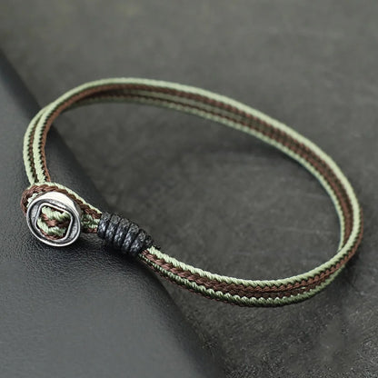 Grade A Weaven String Bracelet For Men Casual Outdoor Use - Smarsty