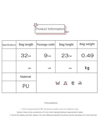Japanese Style JK Bag Women PU Leather Crossbody Bag - Smarsty