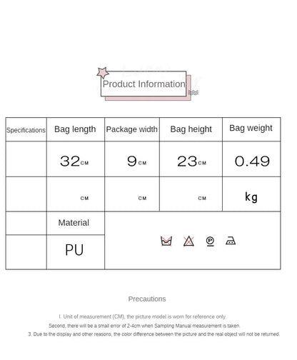 Japanese Style JK Bag Women PU Leather Crossbody Bag - Smarsty
