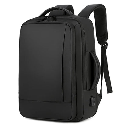 1Pcs Expandable Travel Backpack, Business casual men's backpack,with USB charging,waterproof fabric,suitable for daily commuting - Smarsty