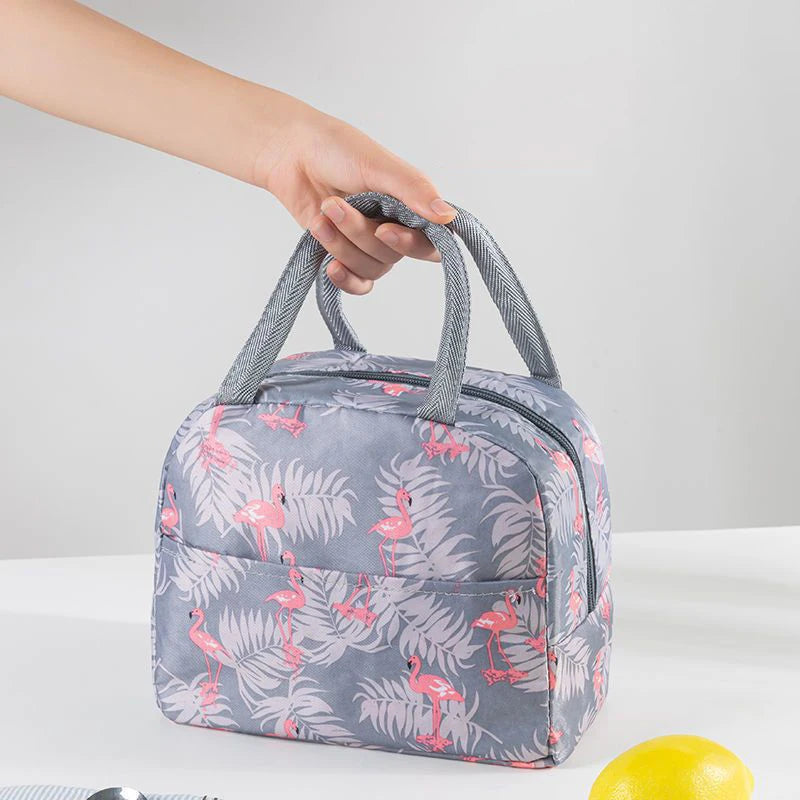 Cartoon Insulated Lunch Bag With Thermal Tote For Picnics - Smarsty