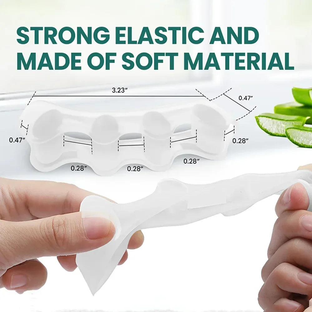 Silicone Toe Separators for Bunion Correction and Foot Comfort - Smarsty