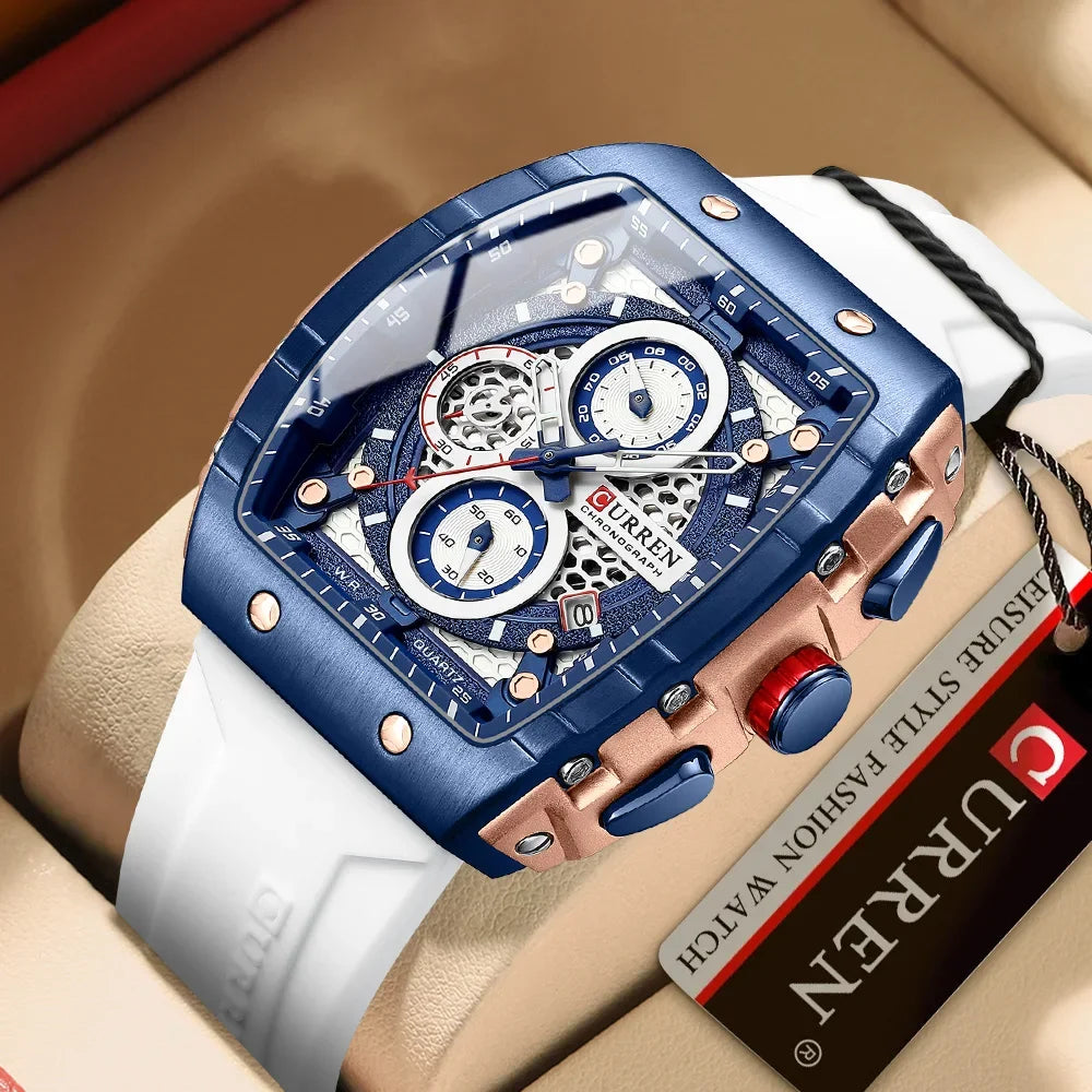 Luxury Waterproof Men's Quartz Chronograph Watch - Smarsty