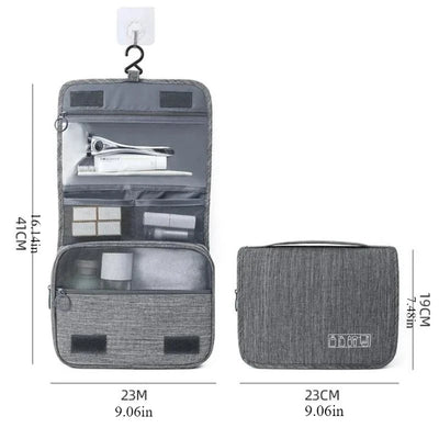 Oxford Fabric Cosmetic Bag Travel Organizer Waterproof - Smarsty