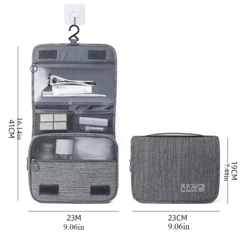 Oxford Fabric Cosmetic Bag Travel Organizer Waterproof - Smarsty