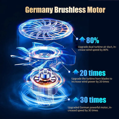 Wireless Portable Car Vacuum Cleaner With Powerful Suction - Smarsty