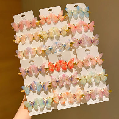 Cute Butterfly Hairpins for Girls with No-Hurt Design - Smarsty