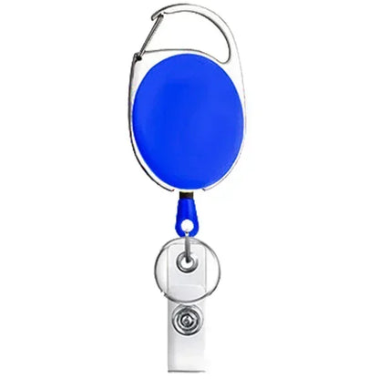 Transparent Cards Slots ID Tag Badge Holder with Badge Reel Cards Storage Organizer Employee Pass Work Card Case Sleeve - Smarsty