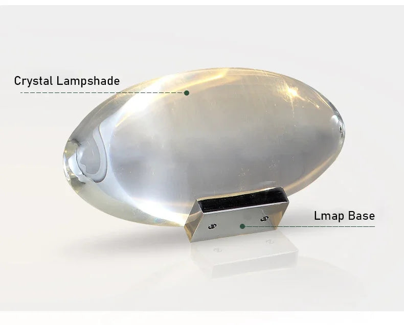 Led Crystal Table Lamp for Elegant Bedroom Lighting - Smarsty