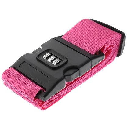 Luggage Strap Anti-theft Luggage Buckle  Password Adjustable Bundling Packing Baggage Belt Suitcase Trunk Belts Bag Accessories