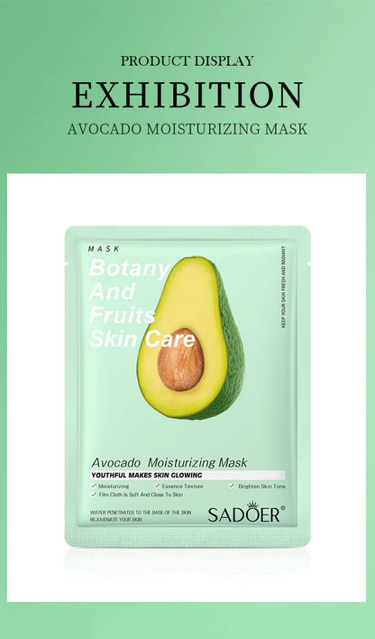 Natural Plant Face Masks for Deep Hydration and Firming - Smarsty