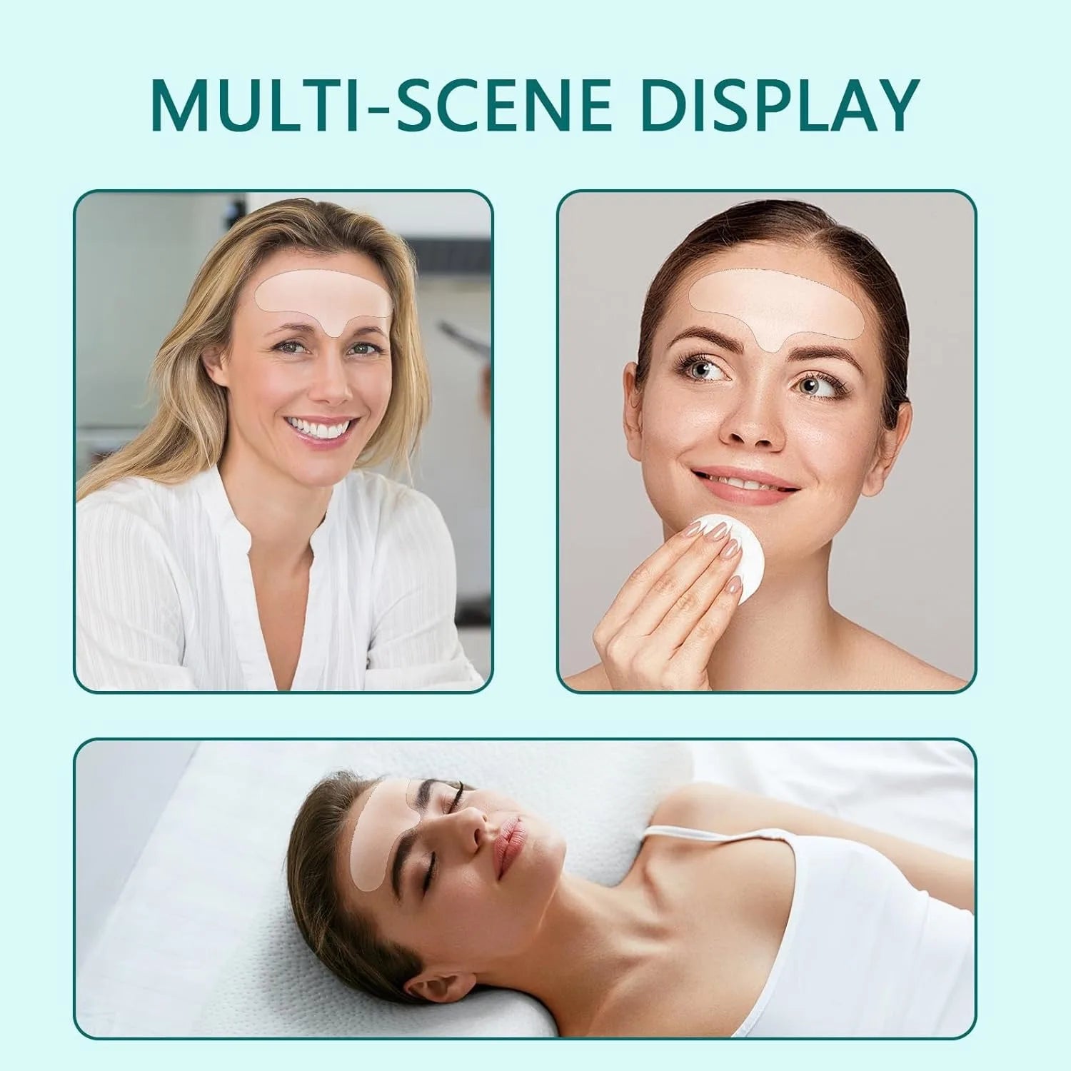 Reusable Silicone Wrinkle Patches for Forehead Treatment - Smarsty