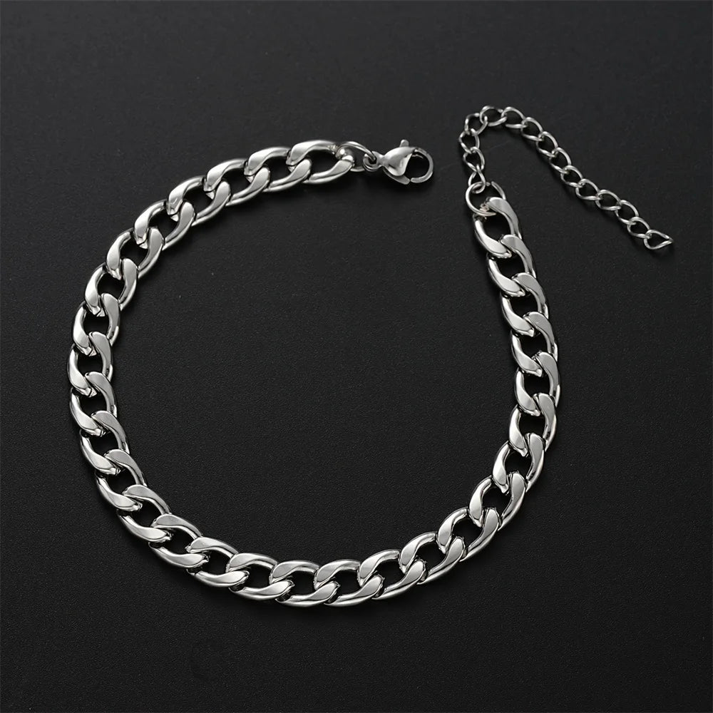 Men's Stainless Steel Cross Pendant Jewelry Set - Smarsty