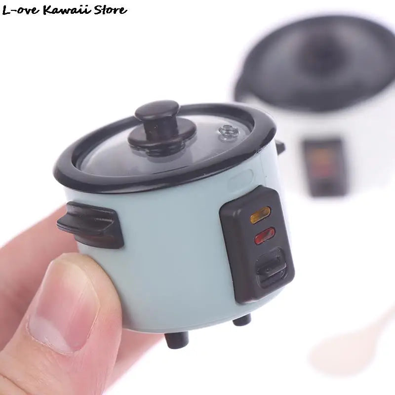 Miniature Dollhouse Furniture Set For Dolls House Mini Toy Kit Accessories TV Kitchen Home Fridge Kids Pretend Play Diy Figurine by Smarsty