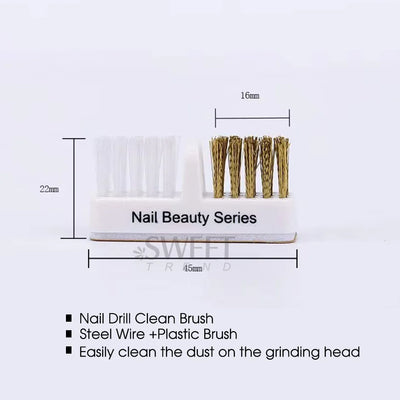Portable Electric Nail Grinding Brush for Clean Tools - Smarsty