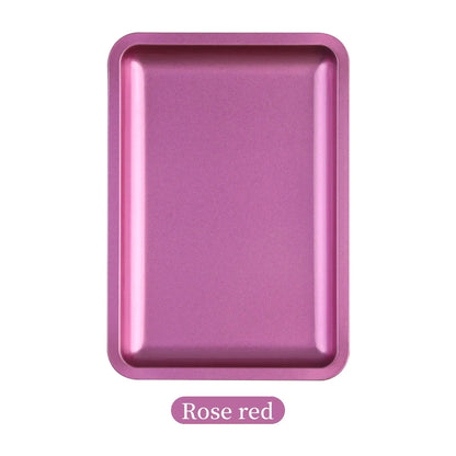 Stainless Steel Nail Art Storage Tray with Versatile Functionality - Smarsty