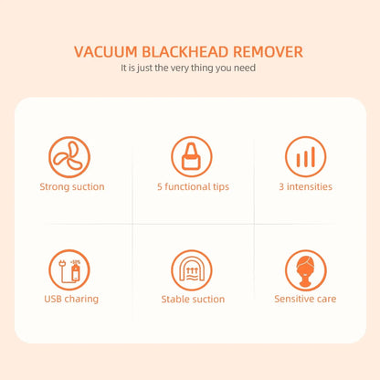 Vacuum Blackhead Remover With USB Charging Convenience - Smarsty