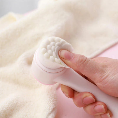 3D Double Sided Silicone Facial Cleansing Brush - Smarsty