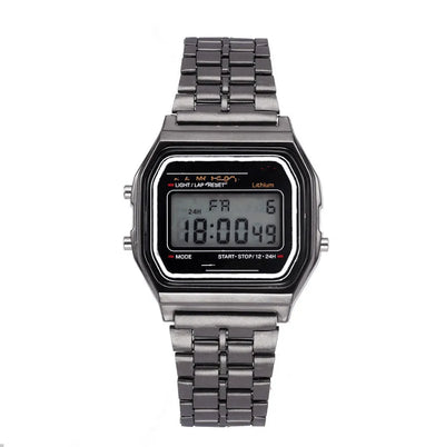 Ultra-Thin Steel Strip LED Watch with Stylish Design - Smarsty