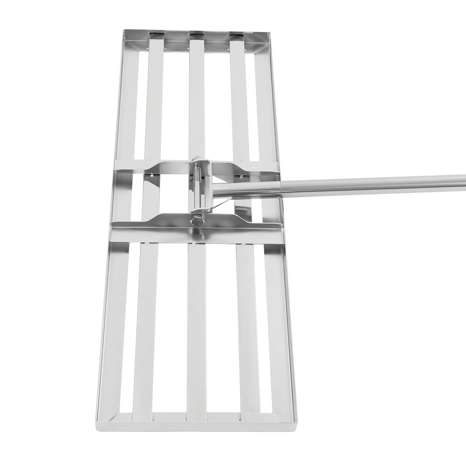 Professional Lawn Leveling Rake Soil Lawn Rake Adjustable 50-180cm Handle 180° Rotation for Perfect Turf & Green Grass