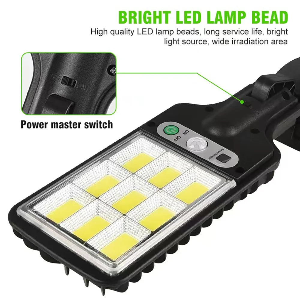 Solar Outdoor LED Wall Light with Motion Detection - Smarsty