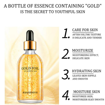 24k Gold Hyaluronic Acid Anti Aging Serum for Youthful Skin - Smarsty
