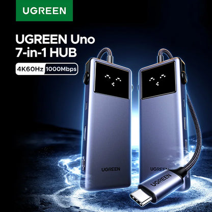USB C Hub With 4K HDMI And Gigabit Ethernet Docking