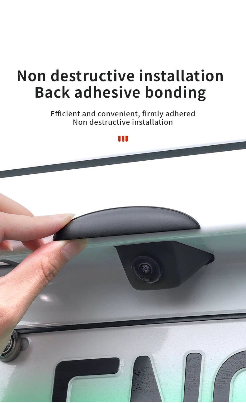 Car Reversing Rear Camera Rain Cover ABS Rain-Proof Car Reverse Camera Rain Shade Cover Waterproof Shield Car Exterior Accessory - Smarsty