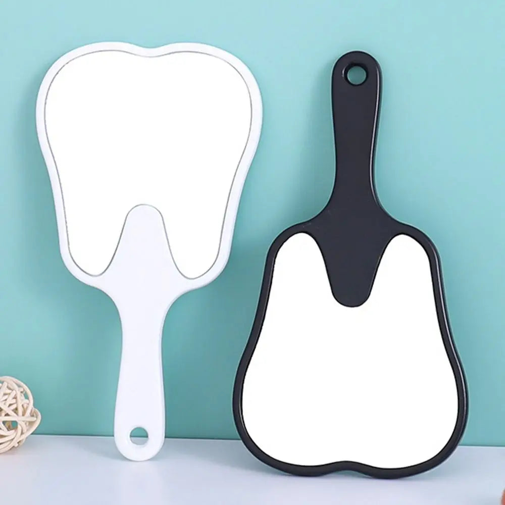 Tooth Shaped Handheld Mirror for Makeup and Dental Use - Smarsty