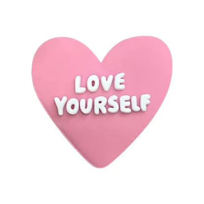 1Pcs PVC Pink Heart Shoe Charms Cute Animal Shoe Decorations Pins for Women Girls Sandal Buckles Accessories Gift