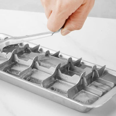 Stainless Steel Ice Cube Tray for Efficient Drink Cooling - Smarsty
