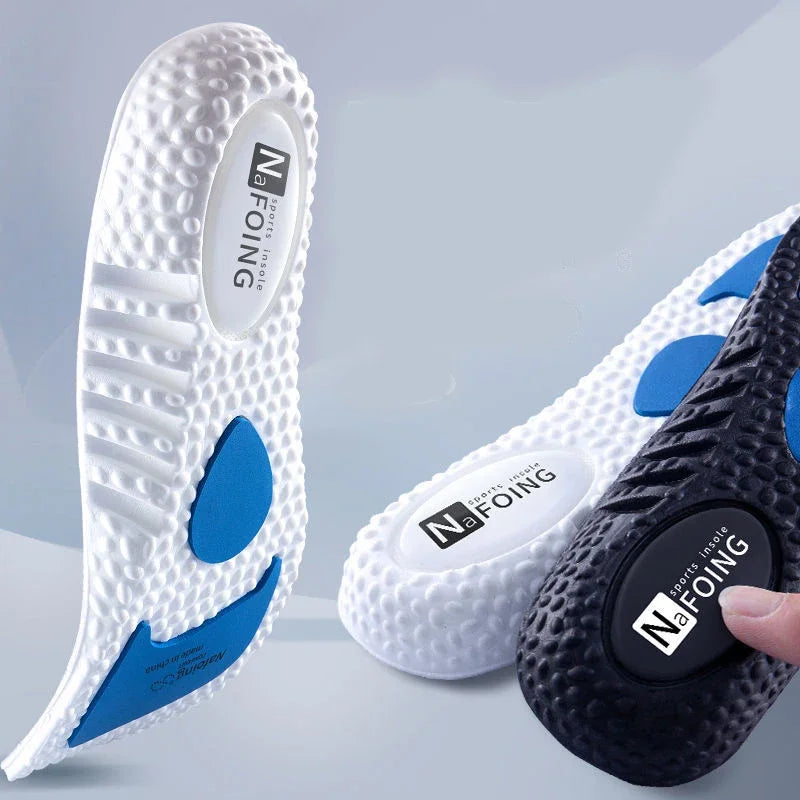 Soft-soled Sports Insoles for Men Shock-absorbing and Breathable in Summer Not Tiring To Stand for A Long Time - Smarsty
