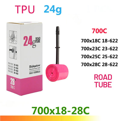 RideNow TPU Bike Inner Tube 700C 700x18 23 25 28 32 35 37 40 47C Road Bicycle Tire MTB Bike Camera 29x1.5 1.75 1.9 pneu aro - Smarsty