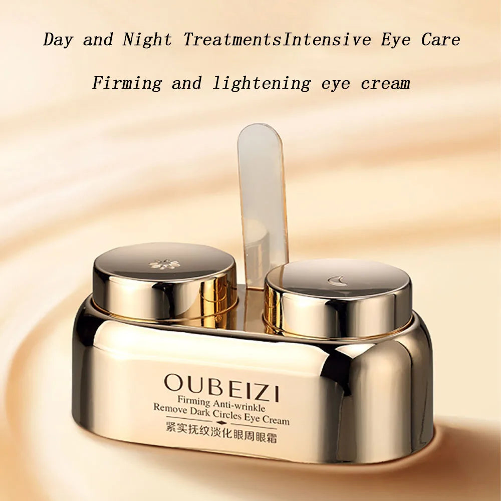40g Day and Night Eye Cream for Dark Circles and Puffiness Relief - Smarsty