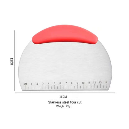 Stainless Steel Flour Cutter with Measurement Scale - Smarsty