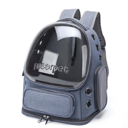 Transparent Cat Carrier Backpack for Outdoor Travel - Smarsty