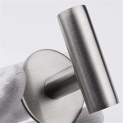 Stainless Steel Bathroom Hardware Set with Towel Rack - Smarsty