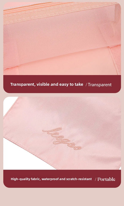 Transparent Cosmetic Bag Travel Organizer For On The Go - Smarsty