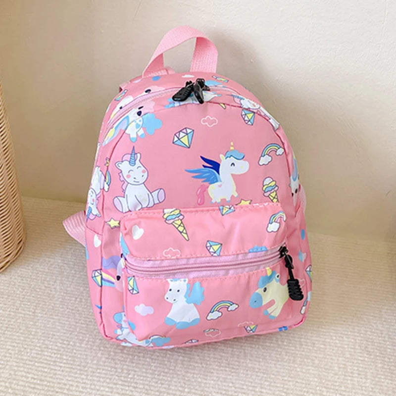 Kids Cartoon Dinosaur Backpack Waterproof Unicorn Bag - Smarsty
