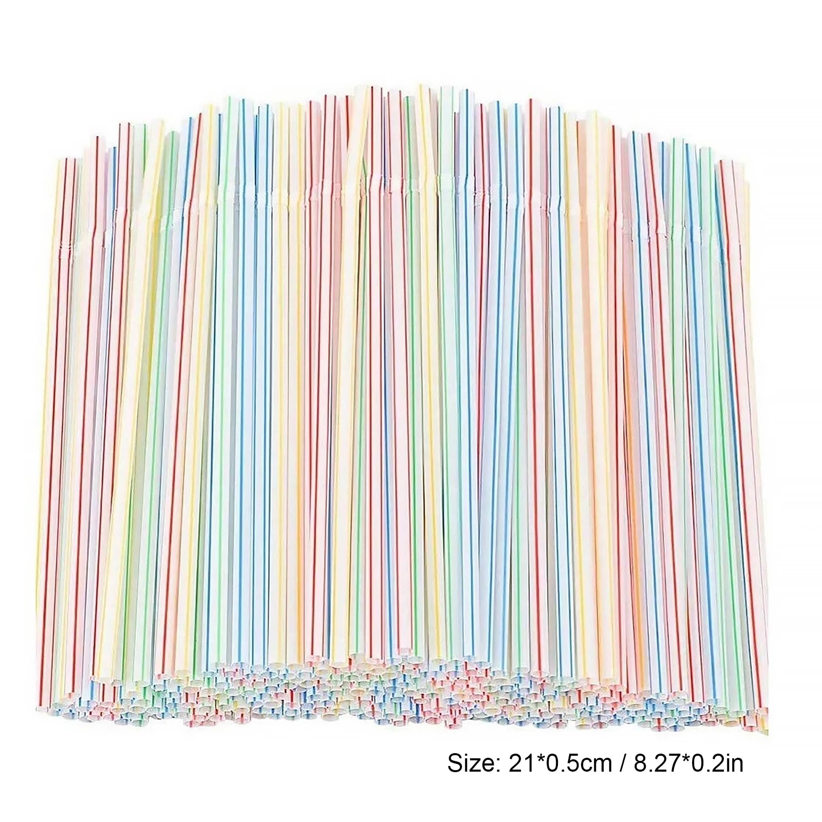 Colorful Flexible Plastic Drinking Straws for Parties - Smarsty