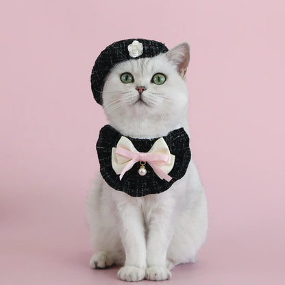 Elegant Pet Princess Outfit Set for Cats and Small Dogs - Smarsty