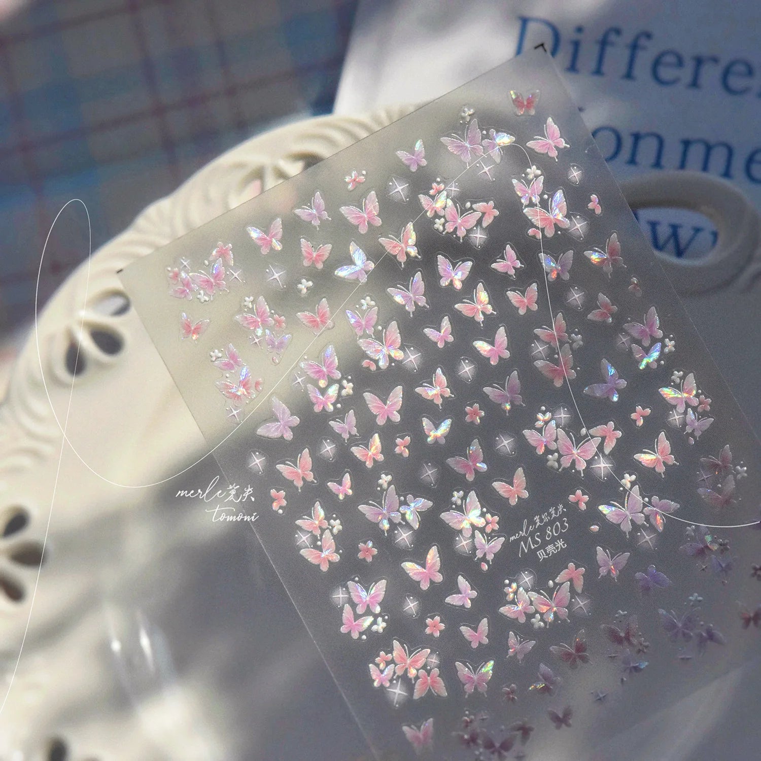 Cute Starfish Nail Charm Stickers for Summer Nail Art - Smarsty