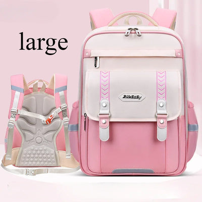 Waterproof Kids School Backpack With Orthopedic Support - Smarsty