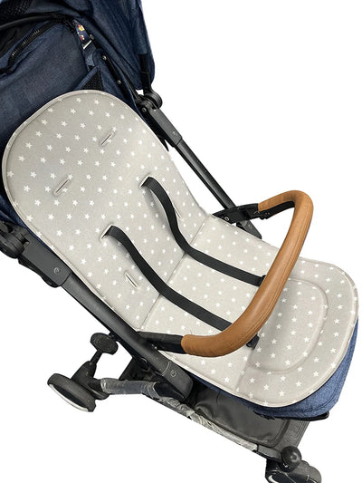 Stroller Seat Cushion Soft Baby Pushchair Car Cart High Chair Seat Trolley Cushions Kids Stroller Mattress Soft Pad Large Sizes by Smarsty