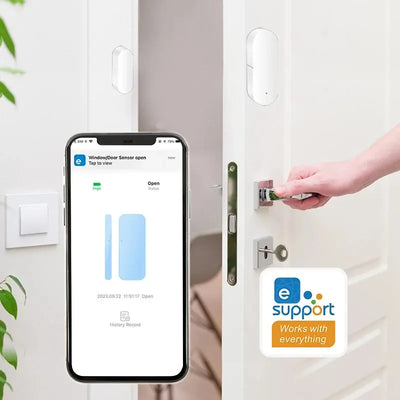 Zigbee Smart Door Window Sensor With EWeLink Control - Smarsty