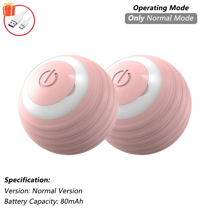 Interactive Cat Toy Ball With Rechargeable Tail - Smarsty