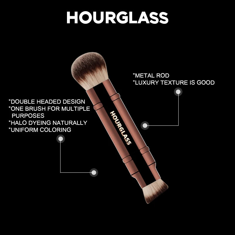 Hourglass No 26 Double Head Retractable Foundation Brush - Smarsty